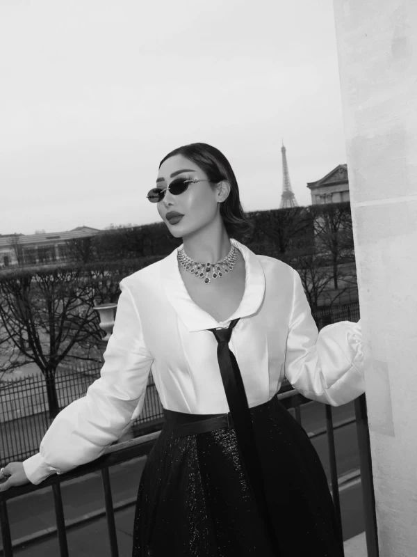 Reem in Paris—But Make It Couture