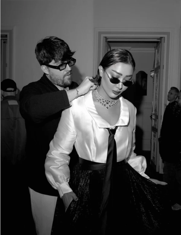 Reem Alswaidi Meets Marco Ferra During Paris Couture Week