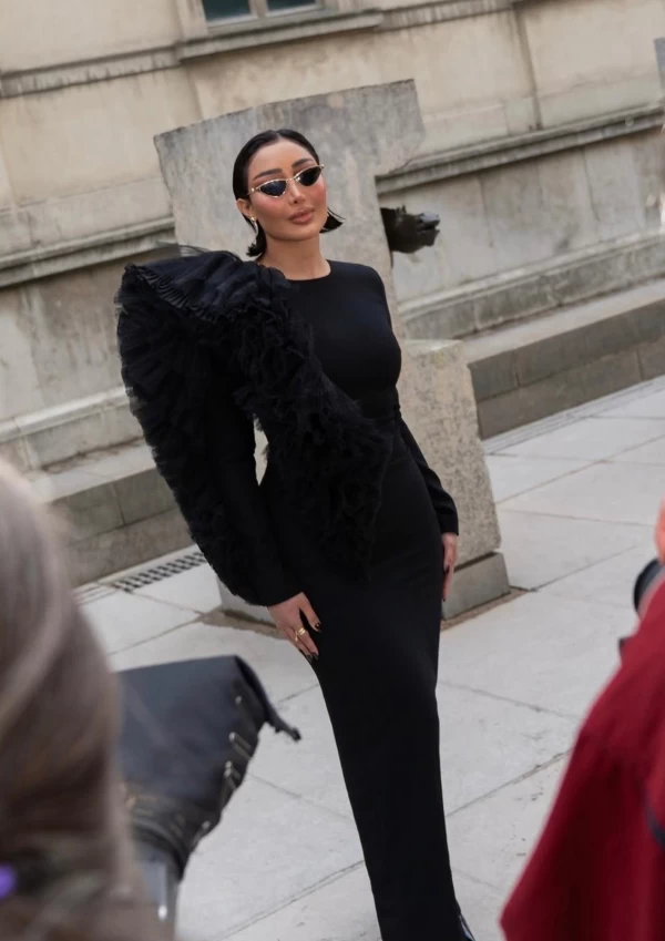 Reem Alswaidi Attends Tony Ward Couture in Paris