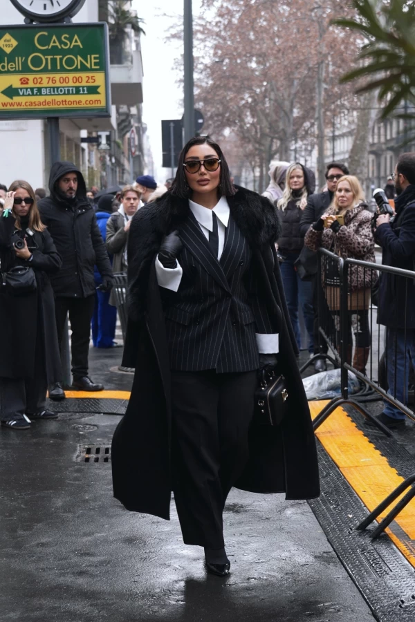 Saudi Influencer Reem Alsawaidi Brings Edge to Dolce & Gabbana in Milan