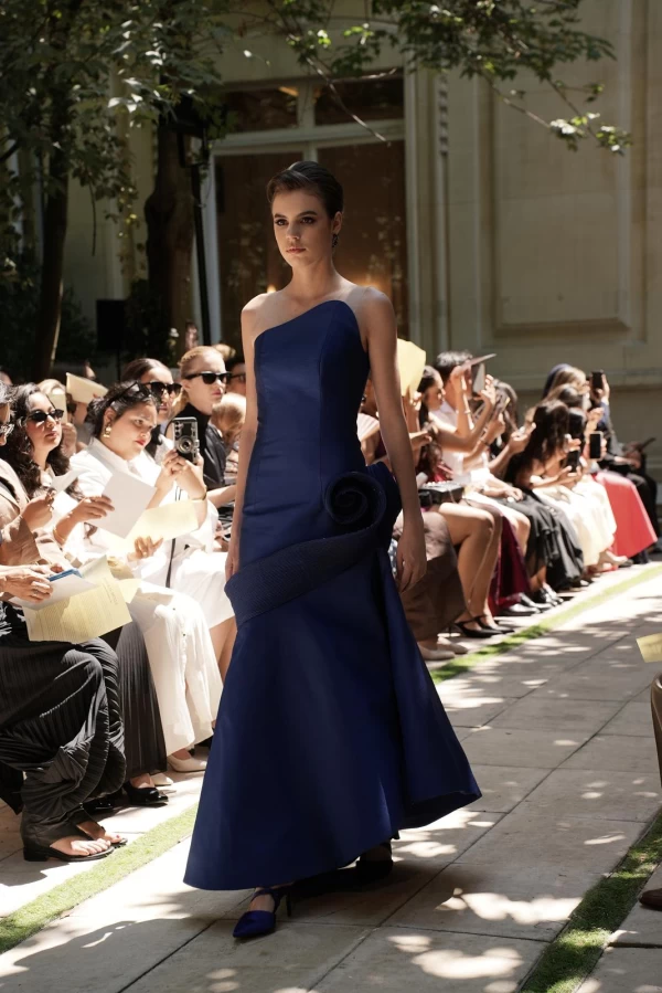 Reem Alswaidi Attends Dana Al Mulla Couture Debut Show in Paris